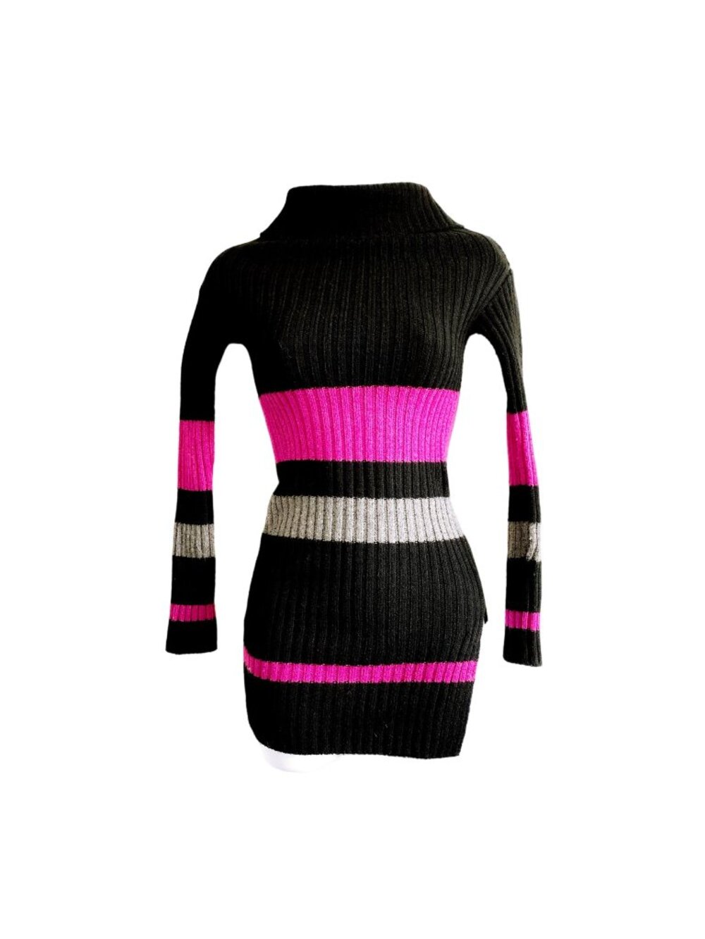New Lovers + Friends Colorblock Turtleneck Sweater, Size XS